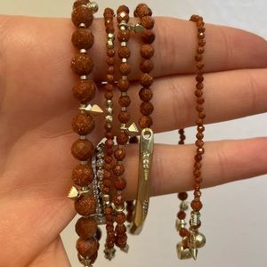 GOLDSTONE SUPAK KENDRA SCOTT BRACELET SET